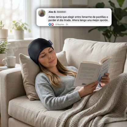 Gorro de Gel Lunara - Calmá la migraña y volvé a tu día, sin pastillas